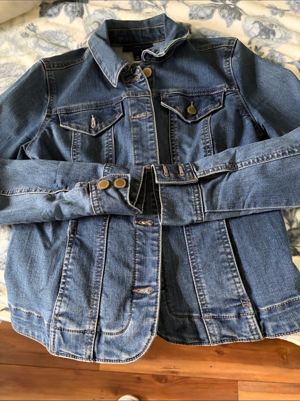 Charter Club petite denim jacket